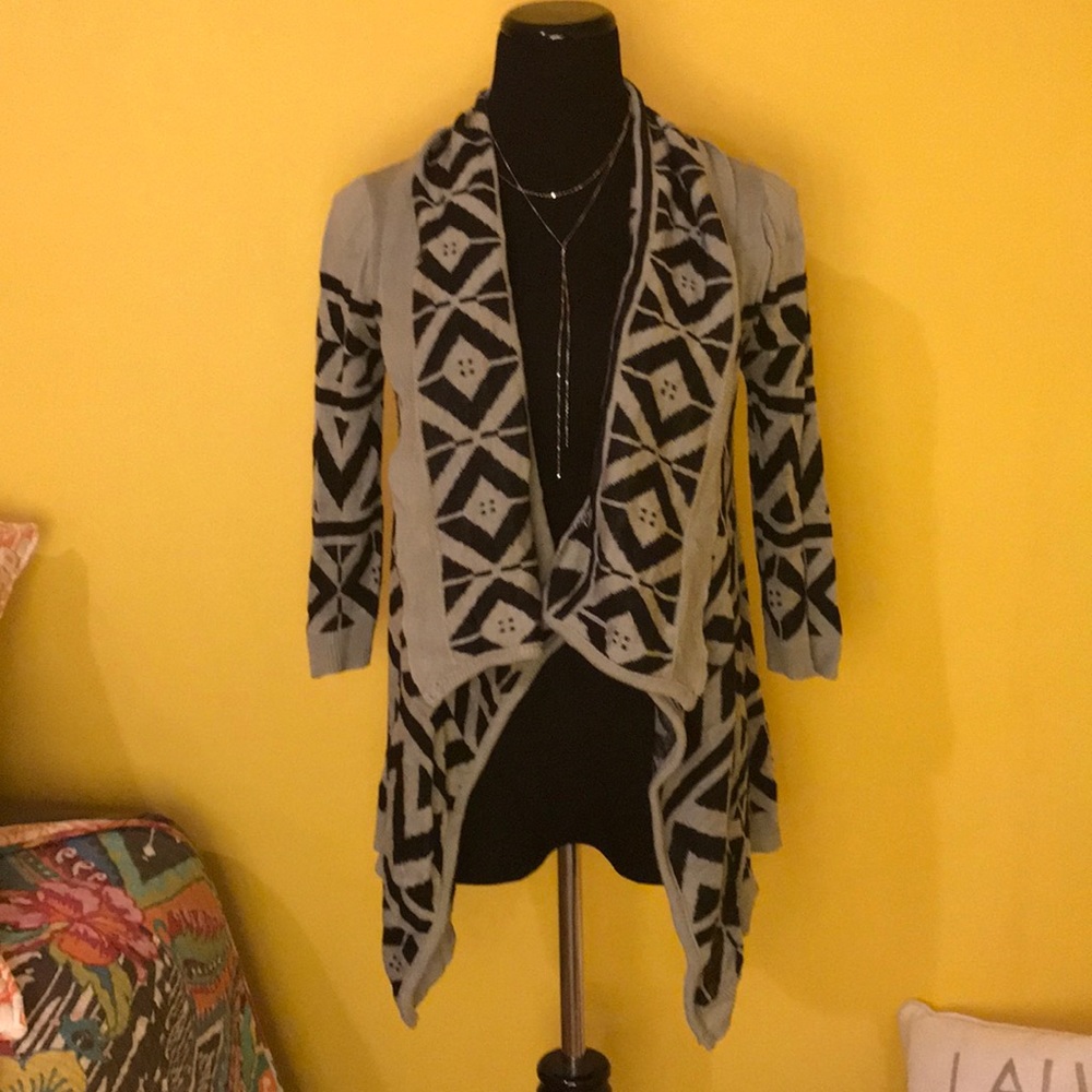 Open front cardi